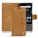 Capa em pele Blackberry Key2 - Castan esparciate