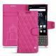 Custodia in pelle Blackberry Key2 - Rose BB - Couture