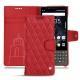 Capa em pele Blackberry Key2 - Rouge troupelenc - Couture