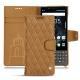 Lederschutzhülle Blackberry Key2 - Castan esparciate - Couture