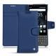 レザーケース Blackberry Key2 - Bleu frisson