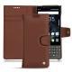 レザーケース Blackberry Key2 - Marron délicat
