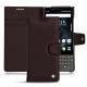 Housse cuir Blackberry Key2 - Marron envoûtant
