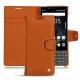 Capa em pele Blackberry Key2 - Orange vibrant