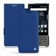 レザーケース Blackberry Key2 - Bleu océan ( Nappa - Pantone 293C ) 