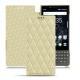 Funda de piel Blackberry Key2 - Beige - Couture ( Nappa - Pantone 7502C ) 