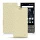 Custodia in pelle Blackberry Key2 - Ivoire ( Sleek P C12 - White ) 