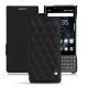 Housse cuir Blackberry Key2 - Ebène - Couture ( Sleek P C12 - Black ) 