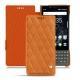 レザーケース Blackberry Key2 - Mandarine vintage - Couture