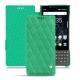 Lederschutzhülle Blackberry Key2 - Menthe vintage - Couture