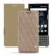 Housse cuir Blackberry Key2 - Taupe vintage - Couture