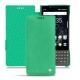 レザーケース Blackberry Key2 - Menthe vintage ( Pantone 562C ) 