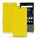 Lederschutzhülle Blackberry Key2 - Jaune fluo