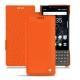 レザーケース Blackberry Key2 - Orange fluo