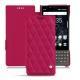 レザーケース Blackberry Key2 - Rose fluo - Couture
