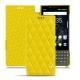 Capa em pele Blackberry Key2 - Jaune fluo - Couture