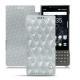Housse cuir Blackberry Key2 - Platinium - Couture