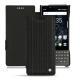 Lederschutzhülle Blackberry Key2 - Abaca nero