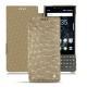 レザーケース Blackberry Key2 - Autruche desert