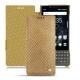 レザーケース Blackberry Key2 - Serpent sabbia