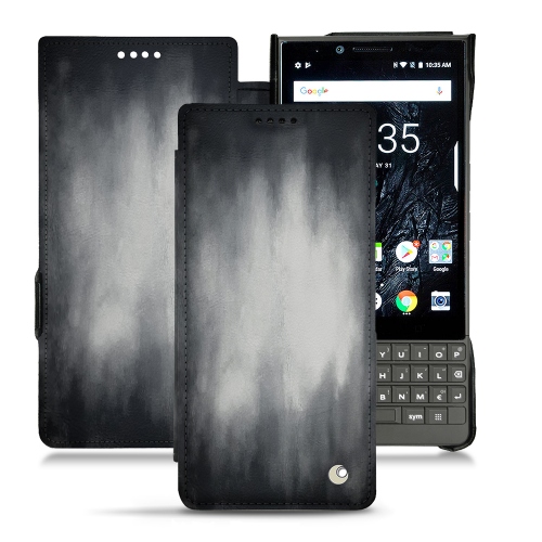 BlackBerry Key2 leather caseGris Patine