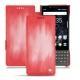 Housse cuir Blackberry Key2 - Rose Patine