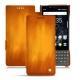 Lederschutzhülle Blackberry Key2 - Orange Patine