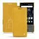 Housse cuir Blackberry Key2 - Jaune soulèu