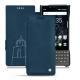 Custodia in pelle Blackberry Key2 - Blu mediterran