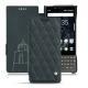 Blackberry Key2 leather case - Blu marino - Couture