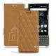 Blackberry Key2 leather case - Castan esparciate - Couture