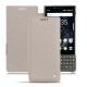 Housse cuir Blackberry Key2 - Taupe innocent