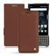 Housse cuir Blackberry Key2 - Marron délicat