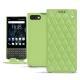 Capa em pele Blackberry Key2 - Vert olive - Couture ( Nappa - Pantone 578U ) 