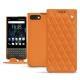 Funda de piel Blackberry Key2 - Orange - Couture ( Nappa - Pantone 1495U ) 