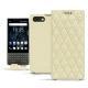 Funda de piel Blackberry Key2 - Ivoire - Couture ( Sleek P C12 - White ) 