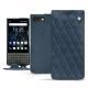 硬质真皮保护套 Blackberry Key2 - Jean vintage - Couture