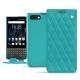 レザーケース Blackberry Key2 - Bleu fluo - Couture