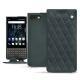 Housse cuir Blackberry Key2 - Blu marino - Couture
