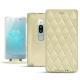 硬质真皮保护套 Sony Xperia XZ2 Premium - Beige - Couture ( Nappa - Pantone 7502C ) 