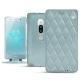 Custodia in pelle Sony Xperia XZ2 Premium - Bleu ciel - Couture ( Nappa - Pantone 277C ) 