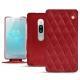 Housse cuir Sony Xperia XZ2 Premium - Rouge - Couture ( Nappa - Pantone 199C ) 