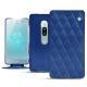 Sony Xperia XZ2 Premium leather case - Bleu océan - Couture ( Nappa - Pantone 293C ) 