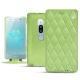 Lederschutzhülle Sony Xperia XZ2 Premium - Vert olive - Couture ( Nappa - Pantone 578U ) 