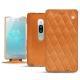 Housse cuir Sony Xperia XZ2 Premium - Mandarine vintage - Couture