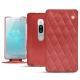 Housse cuir Sony Xperia XZ2 Premium - Cerise vintage - Couture
