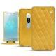 Lederschutzhülle Sony Xperia XZ2 Premium - Jaune soulèu - Couture