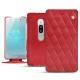 Custodia in pelle Sony Xperia XZ2 Premium - Rouge troupelenc - Couture