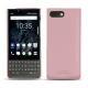 Blackberry Key2 leather cover - Rose PU