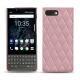 硬质真皮保护套 Blackberry Key2 - Rose - Couture ( Nappa - Pantone 2365C ) 